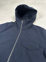 Soft Shell R Hooded Jacket Navy
