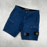 SL Fit Cargo Shorts Blue