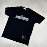 Tricomia Print T - Shirt Black