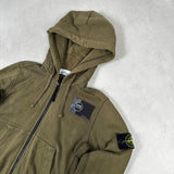 Full Zip Hoodie Brown
