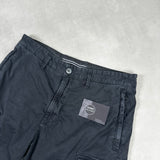 RE Fit Cargo Shorts Black