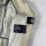 Poly Cover Composite Sherling Lined Jacket Cream