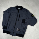 Skin Touch Polartec Bomber Jacket Navy