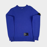 Lambswool Knitted Jumper Periwinkle Blue