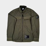 Taylon L Zip Overshirt Khaki