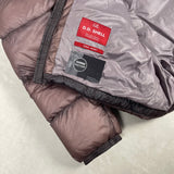 D.D. Shell Down Puffer Jacket Burgundy