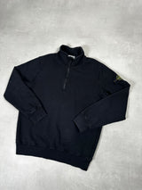 Quarter Zip Sweatshirt Black