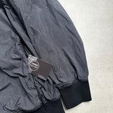 Garment Dyed Crinkle Reps NY Bomber Jacket Navy