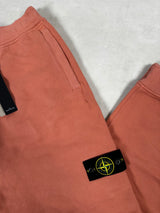 Cotton Fleece Joggers Peach