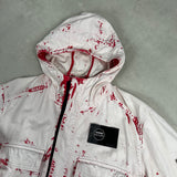 Hand Corrosion On Raso Jacket Pink