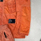 Uneven Pigment Dyed Nylon Smeriglia Set Orange