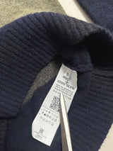 Block Knit Sweatshirt Multi