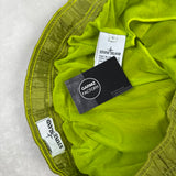 Nylon Metal Swim Shorts Lime Green
