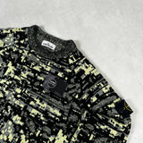 Twisted Pixel Camo Jumper Yellow