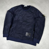 Nylon Metal Sweatshirt Purple
