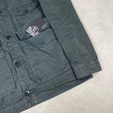 Tela Smerigliata Multi Pocket Overshirt Green