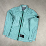 Membrana 3L TC Overshirt Aqua Blue