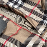 Burberry - check swim shorts beige