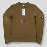 C.P. Company - Chenille Knit Lens Jumper Sand