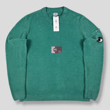 C.P. Company - Chenille Knit Lens Jumper Teal
