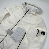C.P. Company - Chrome Air-Net Lens Jacket White