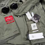 C.P. Company - Chrome Hooded Goggle Jacket Khaki