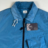 C.P. Company - Chrome Lens Overshirt Blue