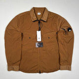 C.P. Company - Chrome Lens Overshirt Brown