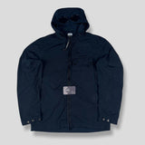 C.P. Company - Chrome-R Goggle Hooded Jacket Navy
