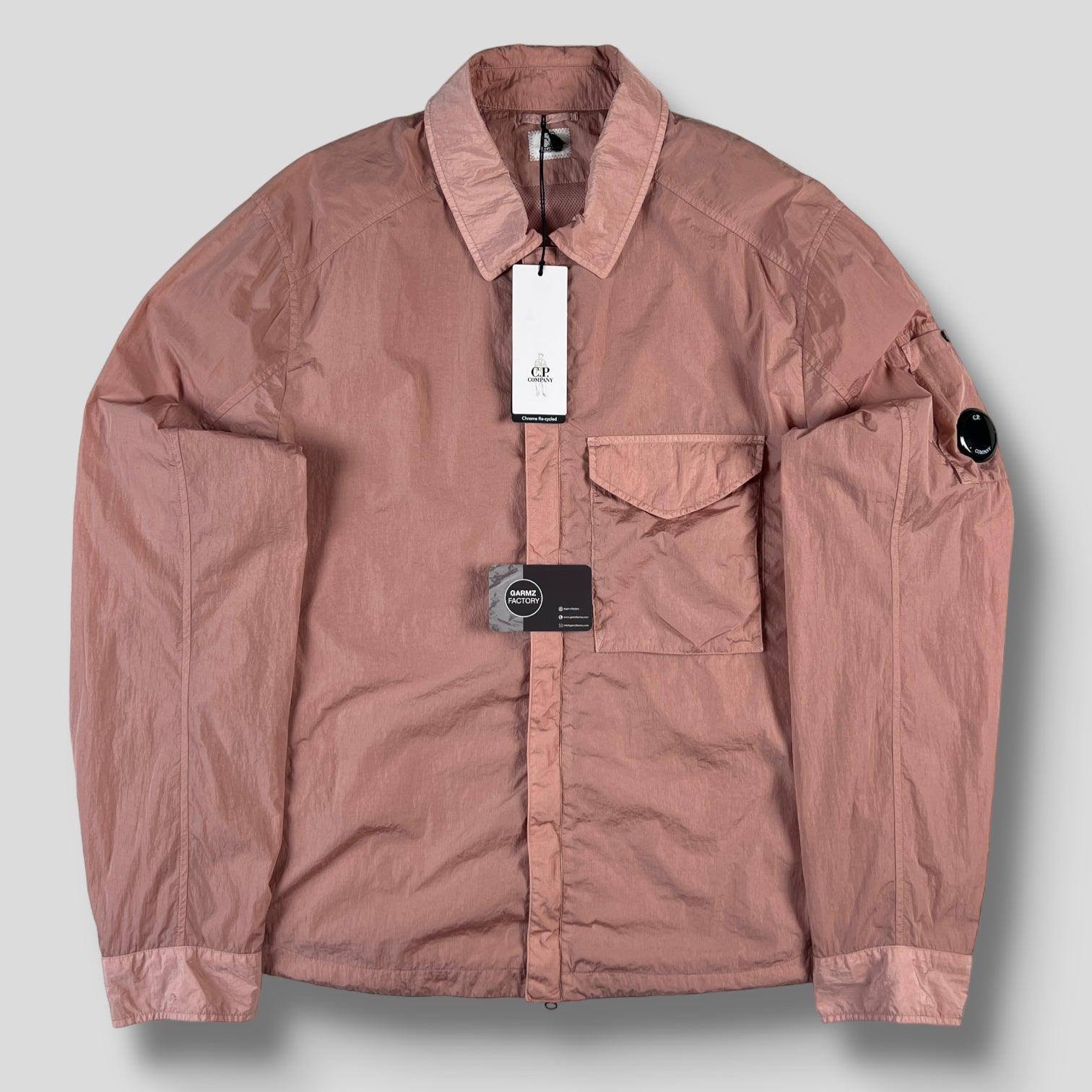 C.P. Company Chrome-R Lens Overshirt Pink – Garmz Factory