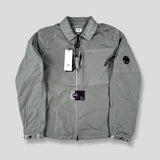 C.P. Company - Chrome-R Zip Overshirt Silver