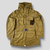 C.P. Company - Clarks Long Wax Jacket Gold/Brown