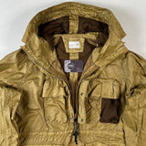 C.P. Company - Clarks Long Wax Jacket Gold/Brown
