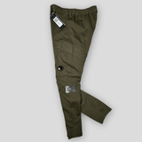 C.P. Company - Garment Dyed Lens Cargo Trousers Green