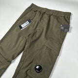 C.P. Company - Garment Dyed Lens Cargo Trousers Green