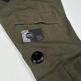 C.P. Company - Garment Dyed Lens Cargo Trousers Green