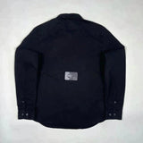 C.P. Company - Garment Dyed Lens Overshirt Black