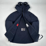 C.P. Company - Goggle Hooded Soft Shell Jacket Navy