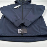 C.P. Company - Goggle Hooded Soft Shell Jacket Navy