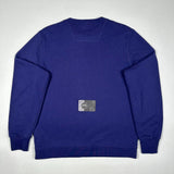 C.P. Company - Logo Print Crewneck Sweatshirt Blue
