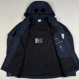 C.P. Company - micro-m goggle jacket navy
