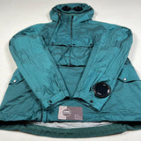 C.P. Company - Nyfoil Goggle Jacket Teal