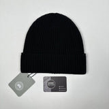 Canada Goose - Arctic Disc Ribbed Beanie Hat Black