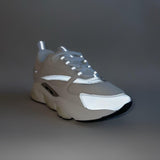 Dior - B22 Technical Mesh Calfskin Sneaker White/Silver