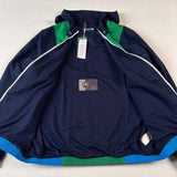 Lacoste - Hooded Track Sports Jacket Navy