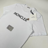 Moncler - block logo t-shirt white
