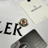 Moncler - block logo t-shirt white