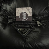 Prada - Applique Logo Down Gilet Black