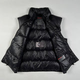 Prada - Applique Logo Down Gilet Black