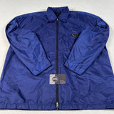 Prada - Re-Nylon Monochrome Zip Overshirt Blue